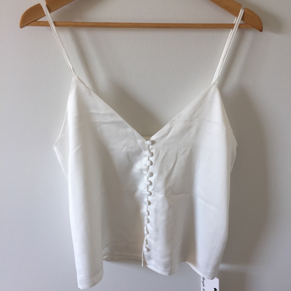 Button Front Cami - Picture 4 of 8